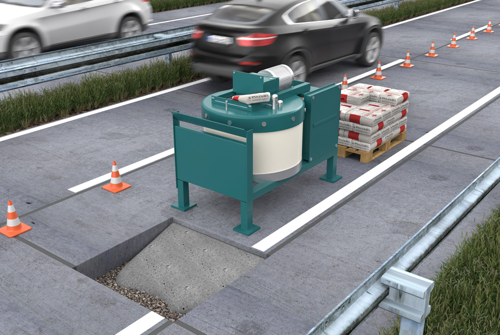 Industrial floors and traffic areas Industrial floors and traffic areas